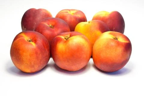 Peach nectarine Stock Photos