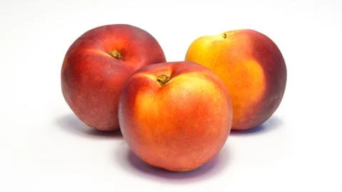 Peach nectarine Stock Photos