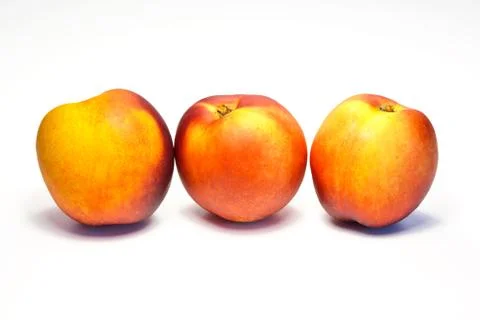 Peach nectarine Stock Photos
