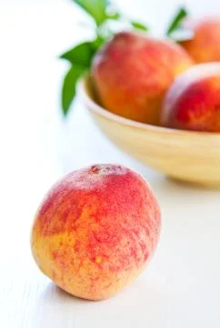 Peach Foto stock
