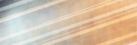 Peach, silver and pale blue diagonal light streaks over a geometric grid, Stock Footage 340156403