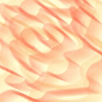 Peach Soft Wavy Line Abstract Background Stock Illustration