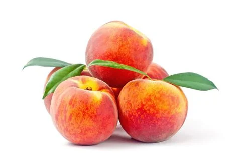 Peaches five Fotos Stock