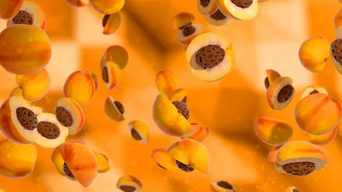 Peaches Stock Footage 95816991