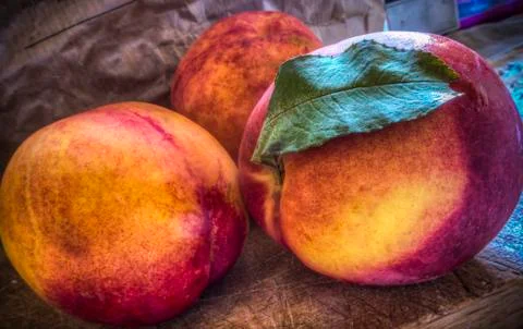 Peaches Stock Photos