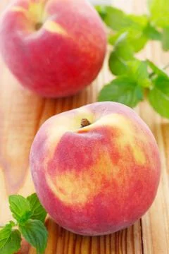 Peaches Foto stock