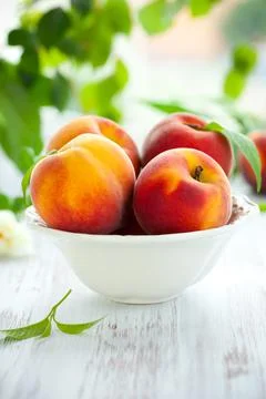 Peaches Stock Photos