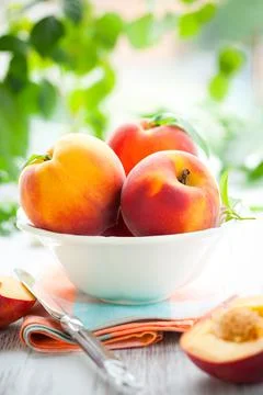 Peaches Stock Photos