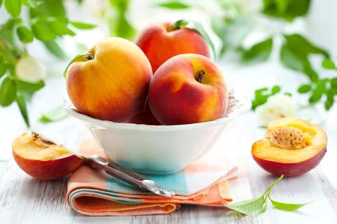Peaches Stock Photos