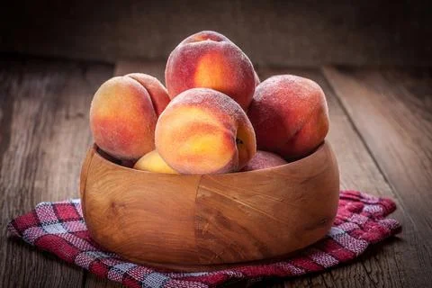 Peaches. Stock Photos