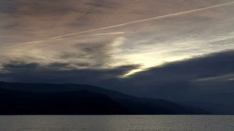 Peachland timelapse 01 Stock Footage