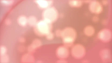 Peachtoned blurry lights create soft glowing background texture. Stock Footage 301740119