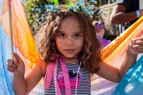 Peacock dancer close up Stock Photos
