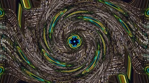 Peacock Feather 스톡 일러스트
