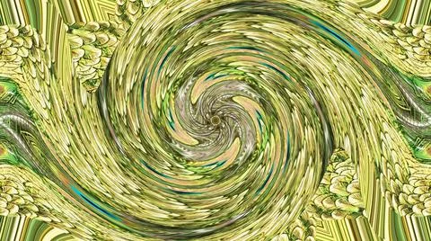 Peacock Feather Illustrazione stock