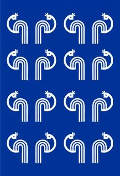 Peacock feather Laser cut cnc panel design for metal, wooden room divider. Stock Illustration