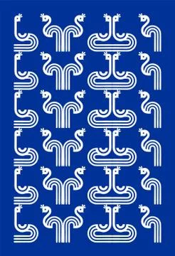 Peacock Laser cut cnc panel design for metal, wooden room divider. Stock Illustration