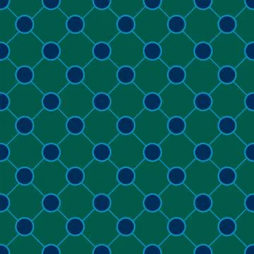 Peacock Polka dot Chess Board Grid Background Stock Illustration