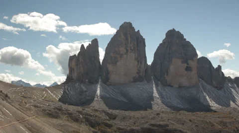 A peak called Tre Cime Stock Footage 35250967