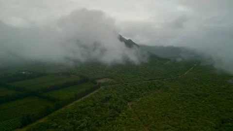 Peak in clouds Stock Footage 248247568