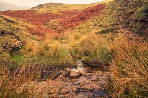 Peak District Foto stock