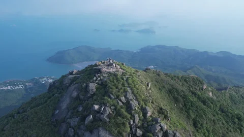 Peak of lantau Stock Footage 196311156