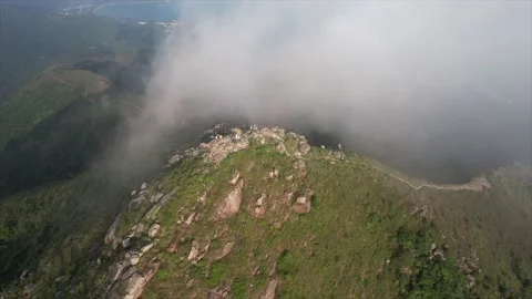 Peak of lantau peak Stock Footage 228187909