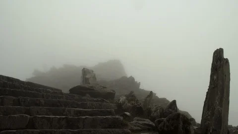 Peak of the mountain Stock Footage 130107025