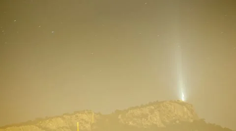 Peak Mountain. Time-Lapse Stock Footage 12390674