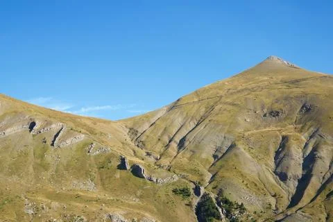 Peak in the Pyrenees 스톡 사진
