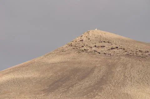 Peak of White Mountain. Stock Photos