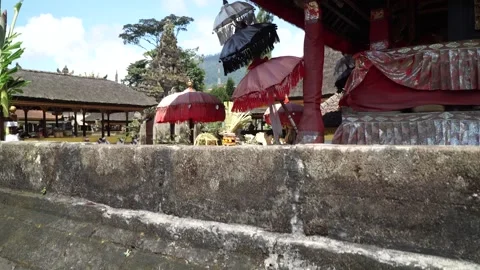 Peaking into a temple 動画素材 133819791