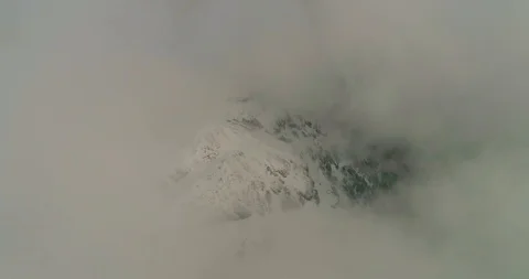 Peaking Through Clouds Stock Footage 91462302