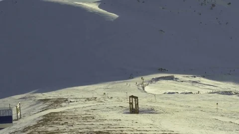 Peaks of mountains above the clouds Video stock 84775941