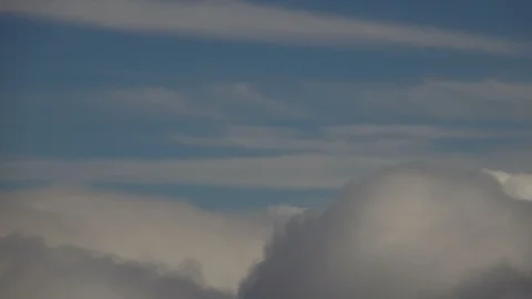 Peaks of mountains above the clouds Stock Footage 86290209