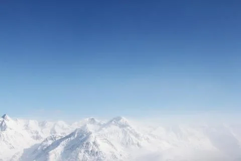 Peaks of mountains Stock-Fotos