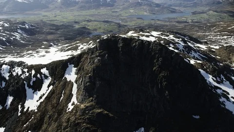 Peaks in The North of Norway Video stock 81455836