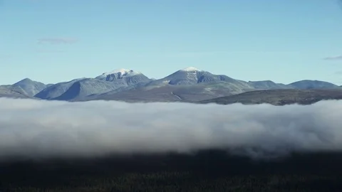Peaks in The North of Norway Video stock 81456052