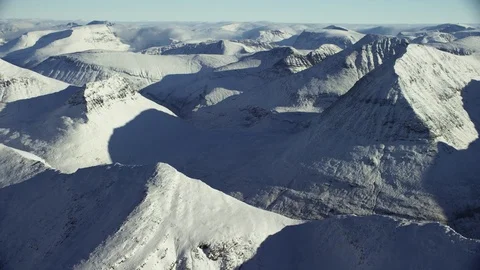 Peaks in The North of Norway Video stock 81456415