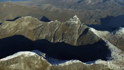 Peaks in The North of Norway Video stock 81457161