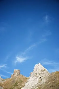 Peaks in the Pyrenees Stock Photos