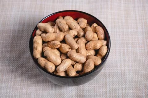 Peanut background Stock Photos