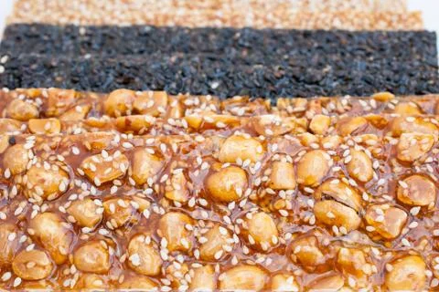 Peanut bar Stock Photos