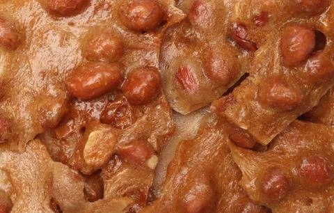 Peanut Brittle Foto stock