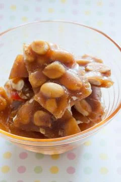 Peanut Brittle Stock Photos