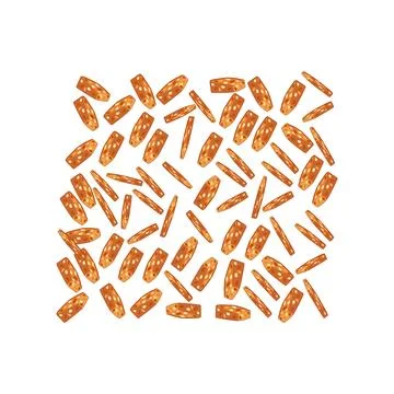 Peanut Brittle set 스톡 일러스트