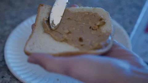 Peanut Butter 6K Stock Footage 266420995