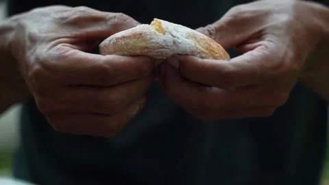 Peanut butter cake Video stock 167420399