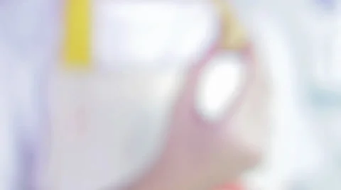 Peanut butter candy (paçoca) with shallow DoF Stock Footage 35220355