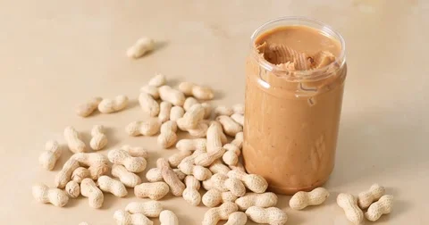 Peanut butter Stock Footage